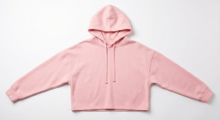 Hoodie Cropped Mujer - Moda SmartPlus