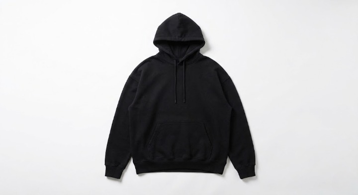 Hoodie Urban Black - Moda SmartPlus